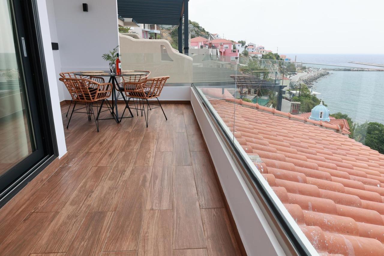 Paris-Irini Studios And Apartments Plomari Ngoại thất bức ảnh